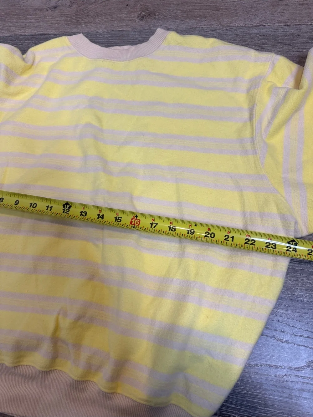 Urban Outfitters Reverse Stripe Patterned Crew Neck Sweatshirt 1418
